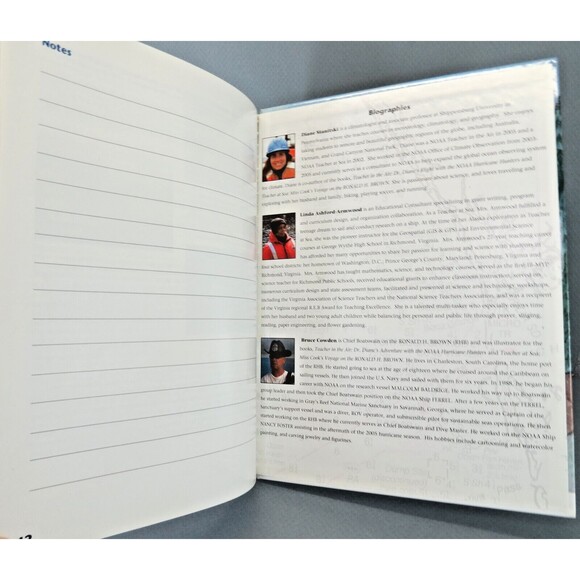 Teacher at Sea Hardcover, 2007 Dually Signed Adventures on NOAA Ship - Picture 7 of 8
